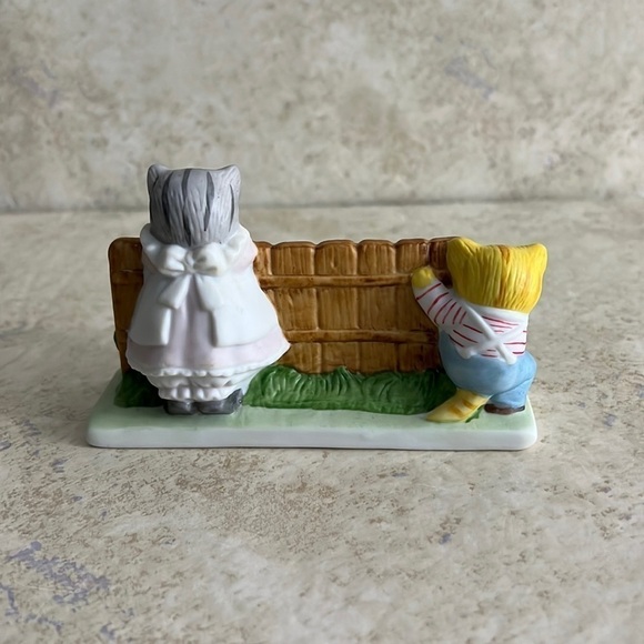 Vintage Schmid Kitty Cucumber Figurine J. P. Buster Sign 1987 - Picture 5 of 8